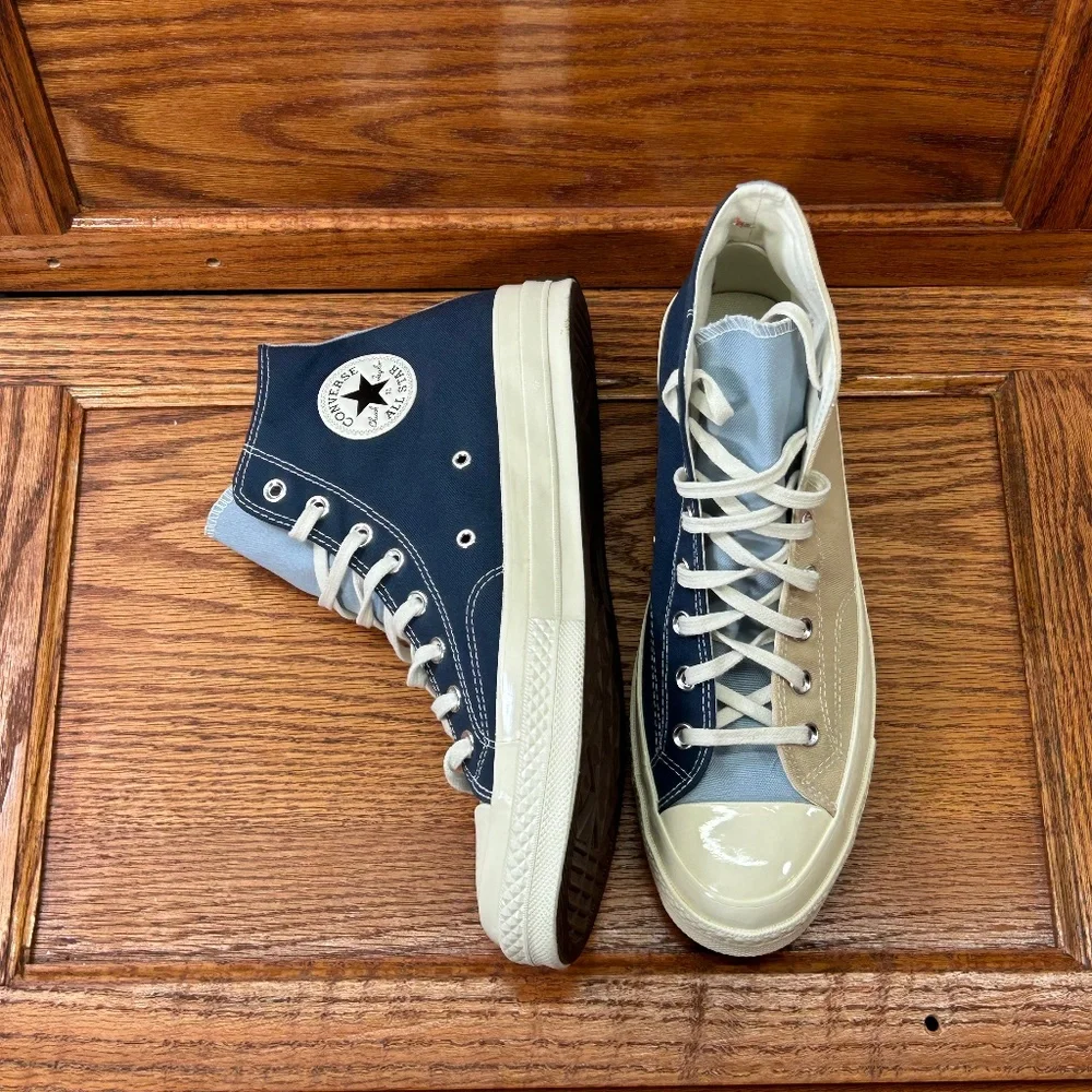 Converse Chuck 70 Hi Navy Oat Milk Ocean Retreat‎ Shoes